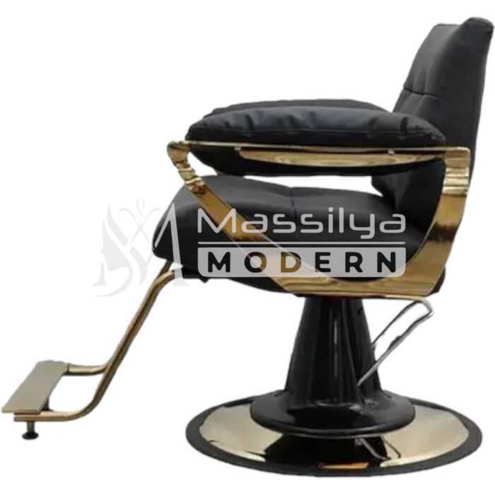 Fauteuil De Coiffure Femme Gold – Image 2