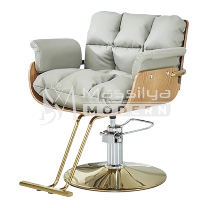 Fauteuil De Coiffure Femme en bois – Image 3