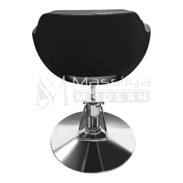 Fauteuil Professionnel de Coiffure Femme – Base Chromée – Image 3