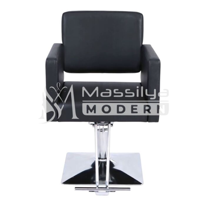 Fauteuil de Coiffure Femme Design Carré Capitonné – Image 4