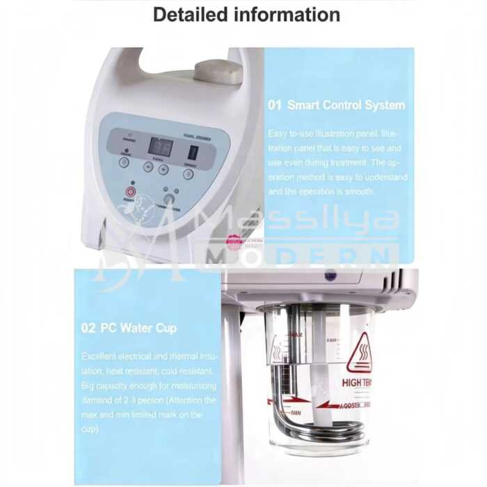 TRELAXA Vapozone Professionnel à Ozone – Facial Steamer – Image 6