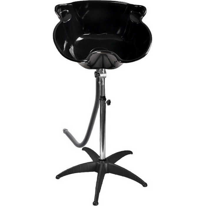 Bac lave tête Nouméa noir avec pied – Image 2