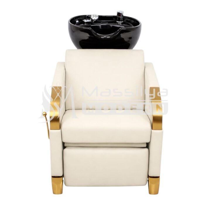 Fauteuil lave tête Finition Détails Gold – Image 3