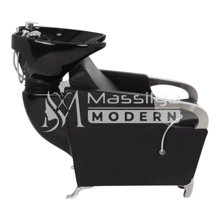 Fauteuil lave tête Finition & Détails aluminium – Image 4