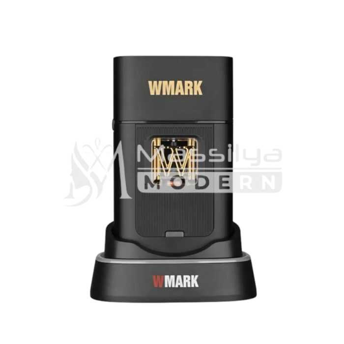 WMARK NG-XS1 Rasoir Électrique de barbier à moteur vectoriel  Professionnel (Shaver) Noir / Rouge – Image 4