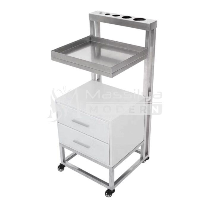 Chariot de coiffure et esthétique MDF Metal – Image 2