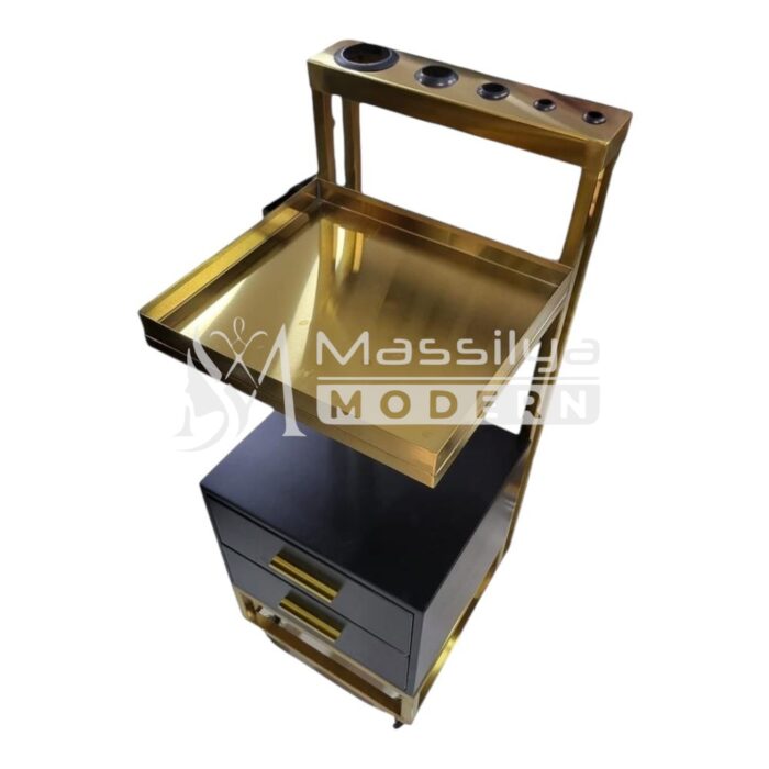 Chariot de coiffure et esthétique MDF Metal – Image 4