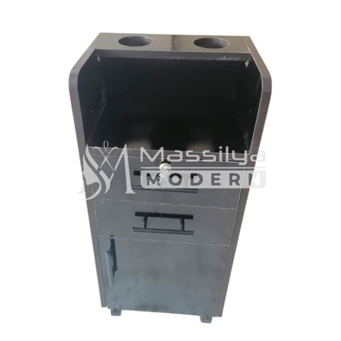 Chariot de Coiffure en bois MDF Professionnel – Fabriqué au Maroc – Image 3