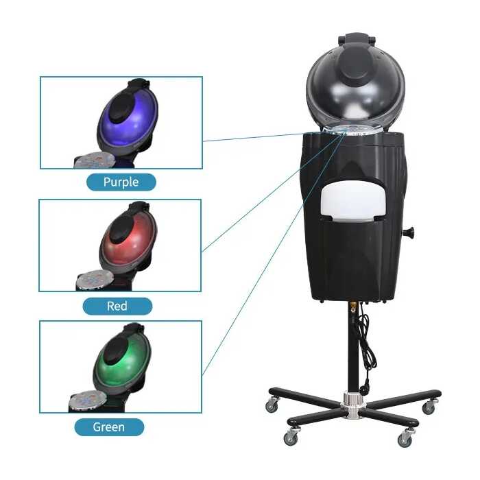 Casque a vapeur Nouveau cuiseur vapeur pour cheveux, Micro Mist – Image 3