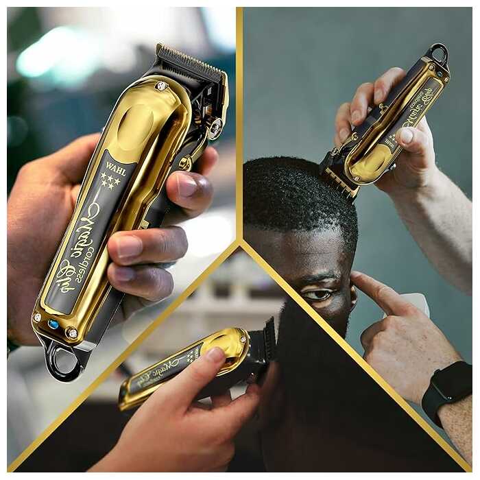 Wahl Magic Clip Cordless Gold, tondeuse de coupe sans fil professionnelle Original Made in Usa – Image 10
