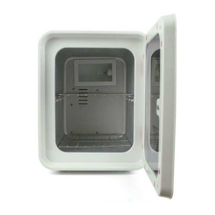 Stérilisateur UV pour objets et instruments avec lampe bactéricide et minuterie, support avec grille, – Image 2