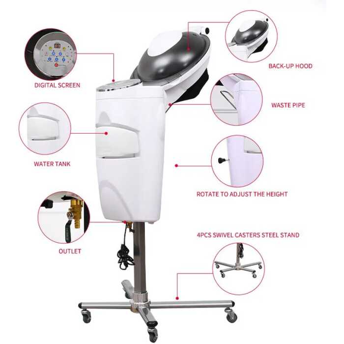 Casque a vapeur Nouveau cuiseur vapeur pour cheveux, Micro Mist – Image 2