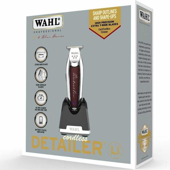 Wahl Detailer Cordless, Tondeuse de finition sans fil professionnelle Original Made in Usa – Image 8