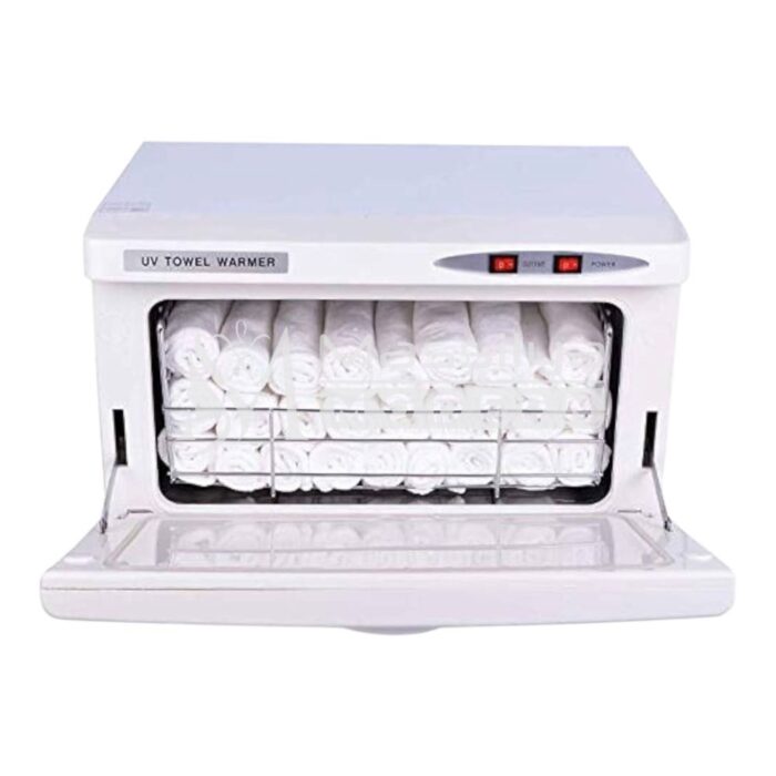 Chauffe-Serviettes Professionnel avec Stérilisation UV & Ozone – Image 3