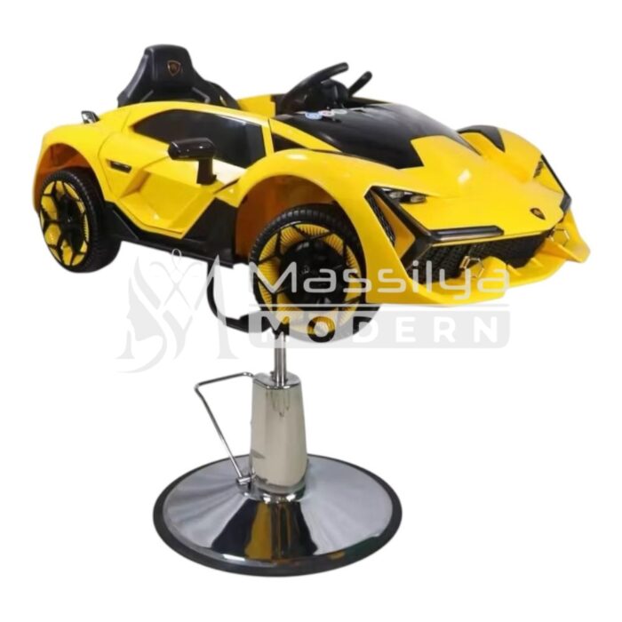 Fauteuil de Coiffure Enfant – Modèle Voiture Sport (Style Supercar) – Image 3