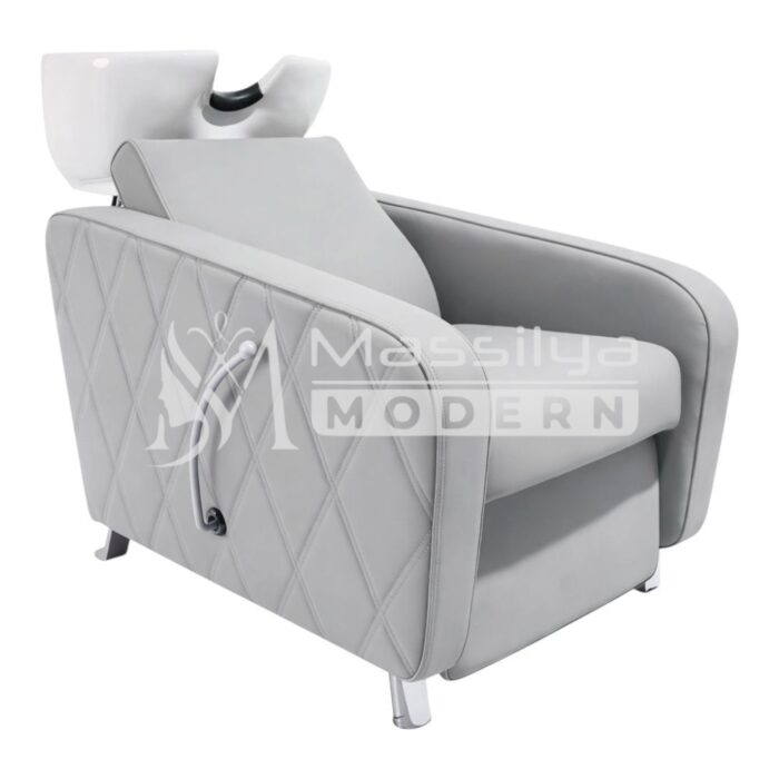 Fauteuil lave tête Design Capitonné Premium – Image 5