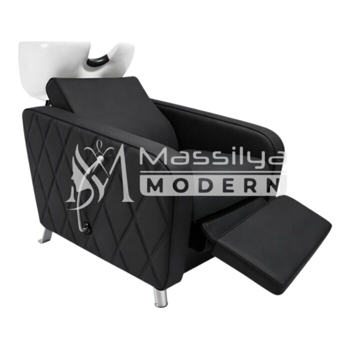 Fauteuil lave tête Design Capitonné Premium – Image 3