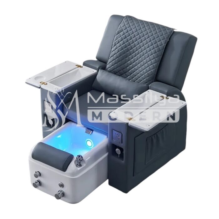 Fauteuil Spa Manucure & Pédicure Professionnel – Bassin Motorisé LED – Image 8