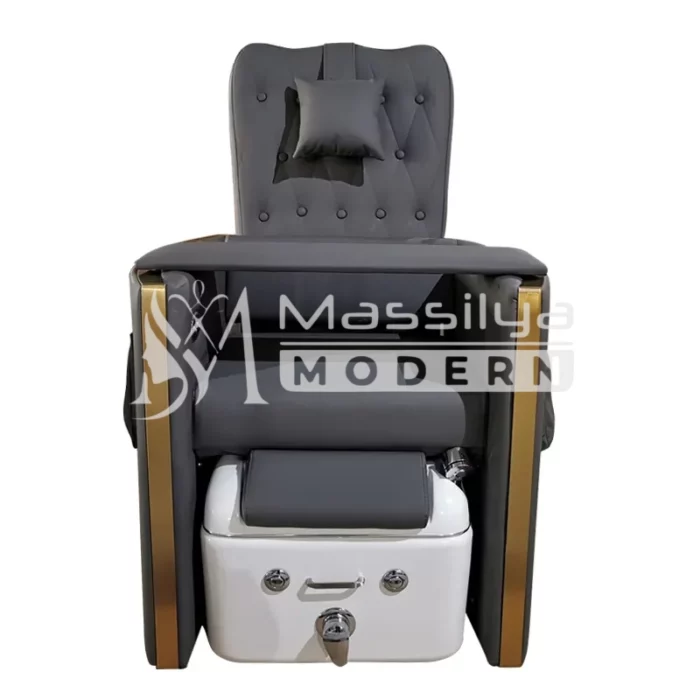 Fauteuil Spa Pédicure Professionnel – Bassin Motorisé & Finitions Gold – Image 4