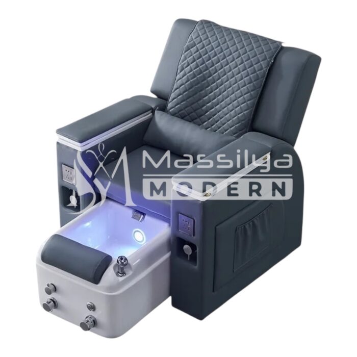 Fauteuil Spa Manucure & Pédicure Professionnel – Bassin Motorisé LED – Image 2