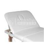 Relax de massage professionnelle pliable et portable en bois blanc – Image 3