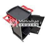 Chariot de Coiffure Professionnel  6 Tiroirs avec Serrures – Image 4