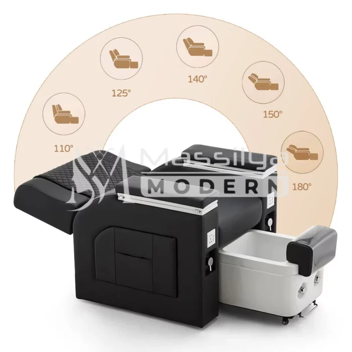 Fauteuil Spa Manucure & Pédicure Professionnel – Bassin Motorisé LED – Image 14