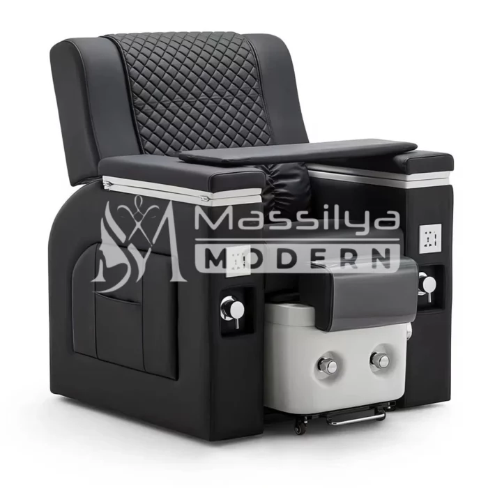 Fauteuil Spa Manucure & Pédicure Professionnel – Bassin Motorisé LED – Image 13