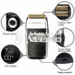 Kemei Rasoir Électrique Professionnel (Shaver) 2026 – Image 4