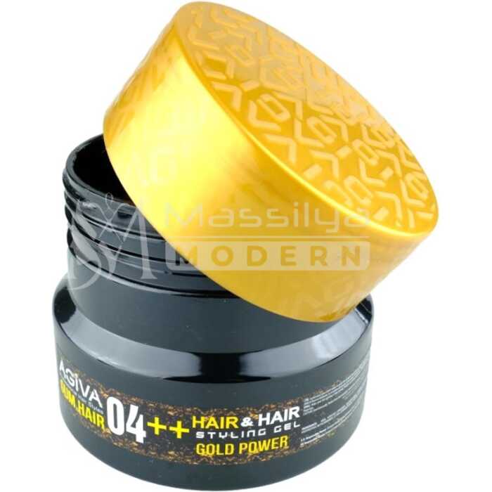 AGIVA 04 gum hair gold power 700m – Image 4