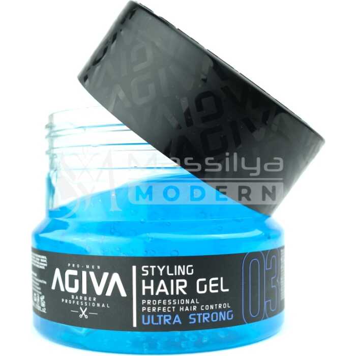 AGIVA 03 hair gel ultra strong bleu 700m – Image 2