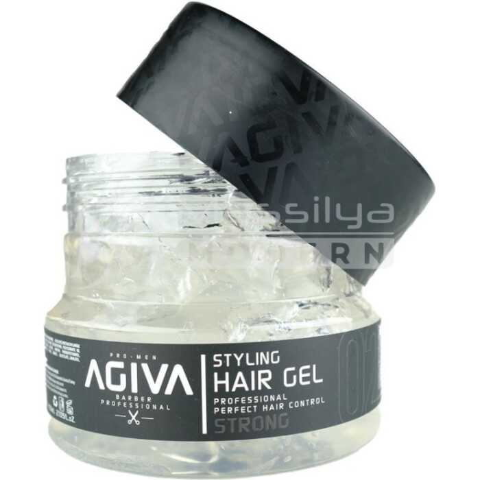 AGIVA 02 hair gel styling strong Transparent 700m – Image 2