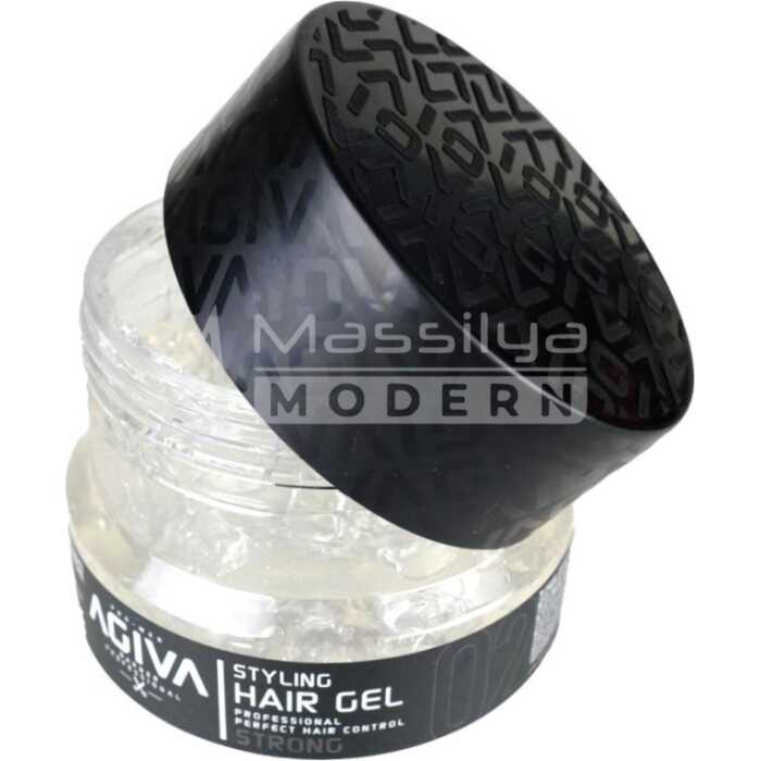 AGIVA 02 hair gel styling strong Transparent 700m – Image 4