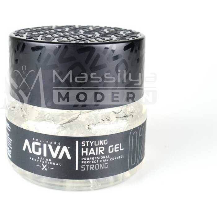 AGIVA 02 hair gel styling strong Transparent 700m – Image 3