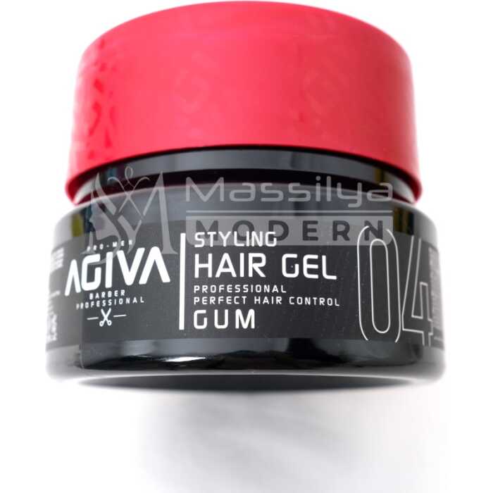 AGIVA 04 hair gel gum noir 700m – Image 3