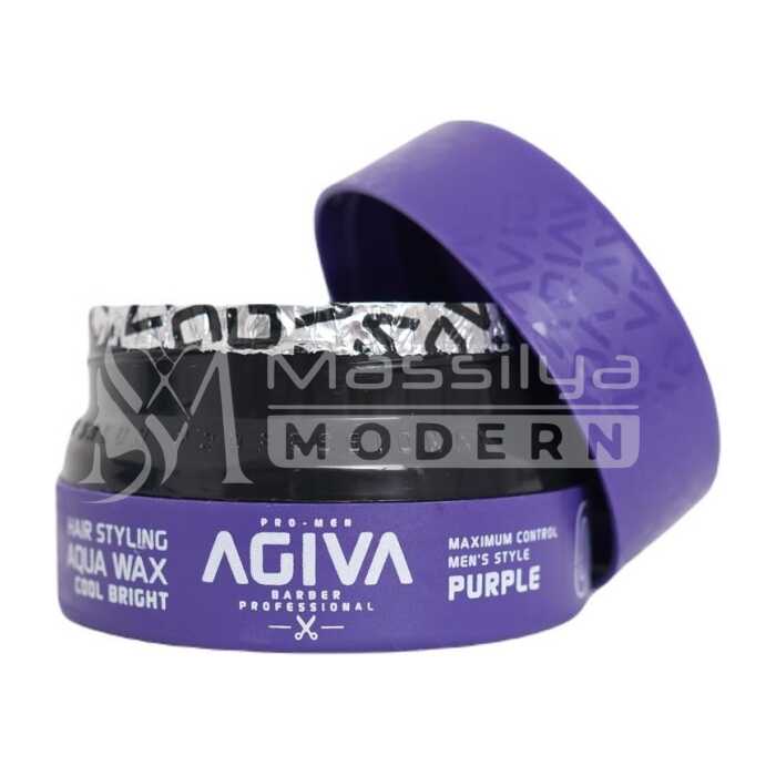 AGIVA  Aqua wax cool bright 08 Purple Violet 150m – Image 3