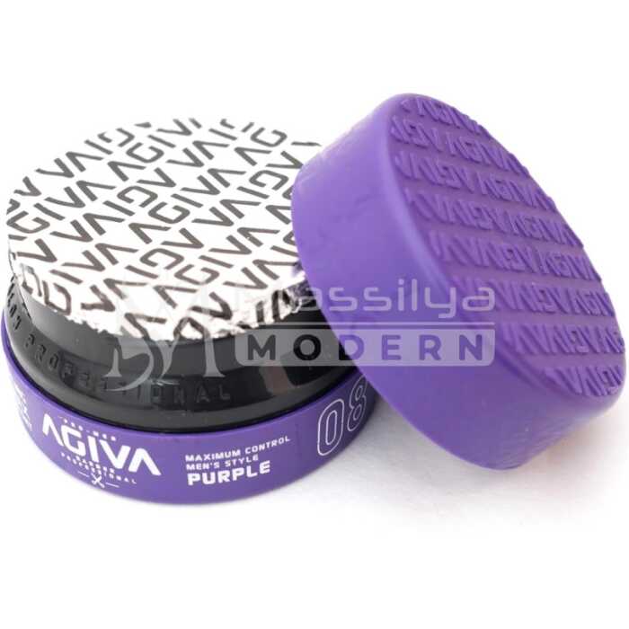 AGIVA  Aqua wax cool bright 08 Purple Violet 150m – Image 2