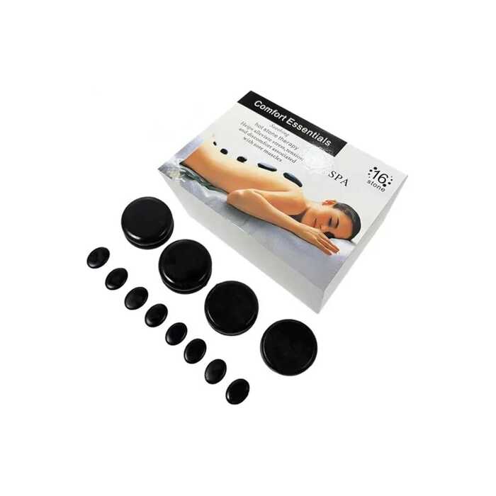 Chauffeur de Pierre Chaude de Massage Professionnel digital  avec Coffret Pierres chaudes 16 pièces – Image 4