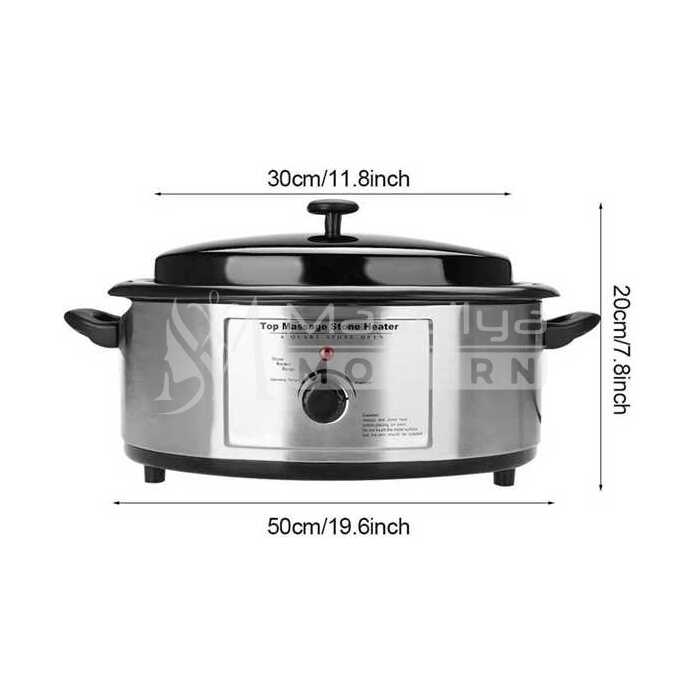 Chauffeur de Pierre Chaude de Massage Professionnel 6Q – Image 3