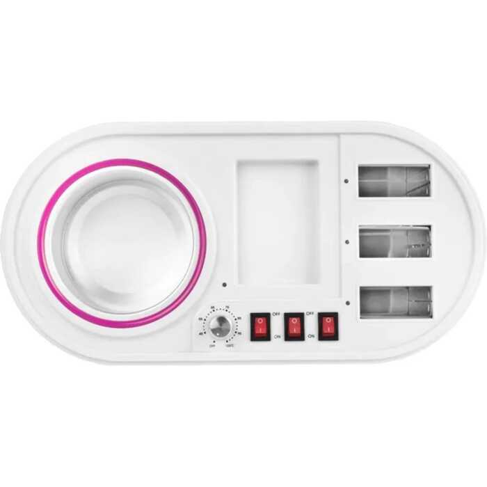 Appareil a Chauffe cire épilation froide Combiné 1 Pot et 3 Cartouches 800g 8327B – Image 3