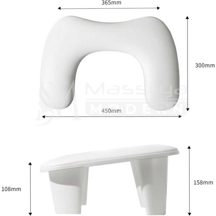 Repose-main pour coussin à ongles, repose-bras pour ongles | Support de manucure – Image 2