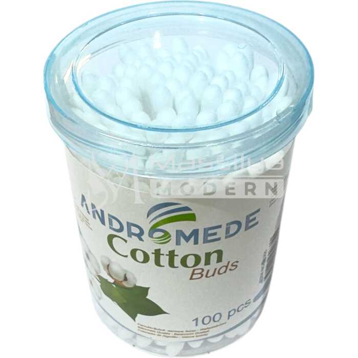 Andromede Coton tige 100 Pièces – Image 2
