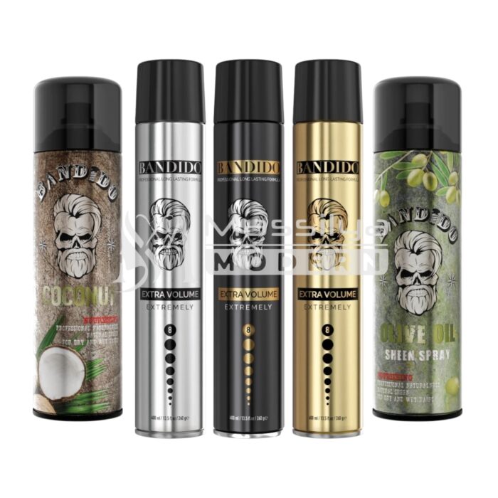 Bandido hair spray laque Extra volume gold 400m – Image 2