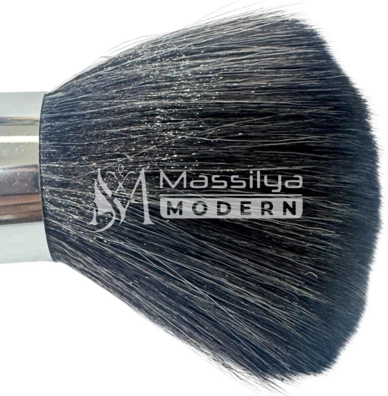 MAN FEI Balai a cou nuque chevre Manche arrondi ergonomique & poils noirs doux – Image 3