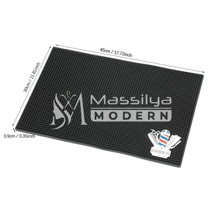 Barbier shop Tapis antidérapant 45x30 – Image 4