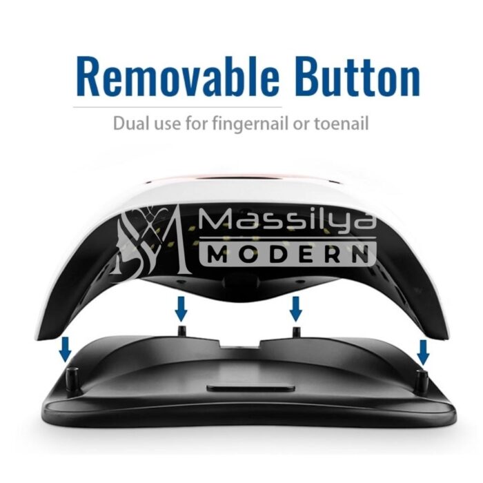 BLUEQUE V8 lampe sèche ongles UV/LED 168W Professionnelle – Image 2