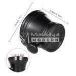 Bol à mousse de rasage professionnel avec poignée – Image 3