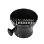 Bol à mousse de rasage professionnel avec poignée