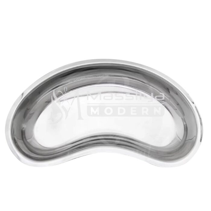 Plateau réniforme en inox – Bol médical – Image 3