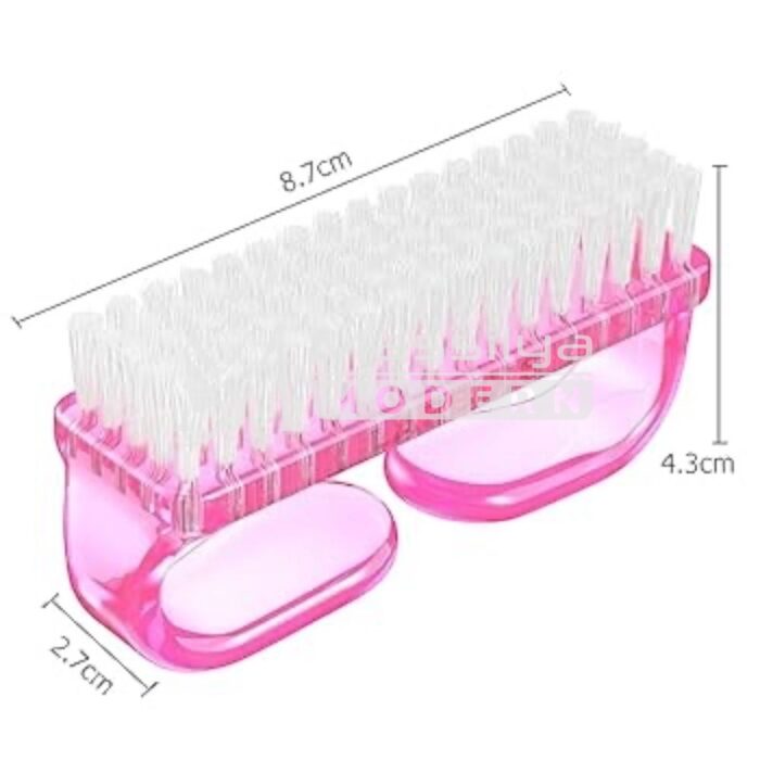 Brosse de Nettoyage des Ongles moyenne avec Double Poignée – Image 3